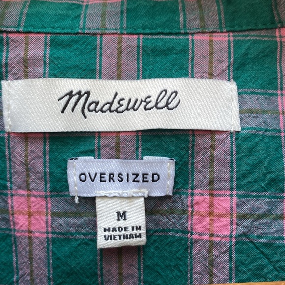 Madewell crop signature poplin shirt - Picture 5 of 7